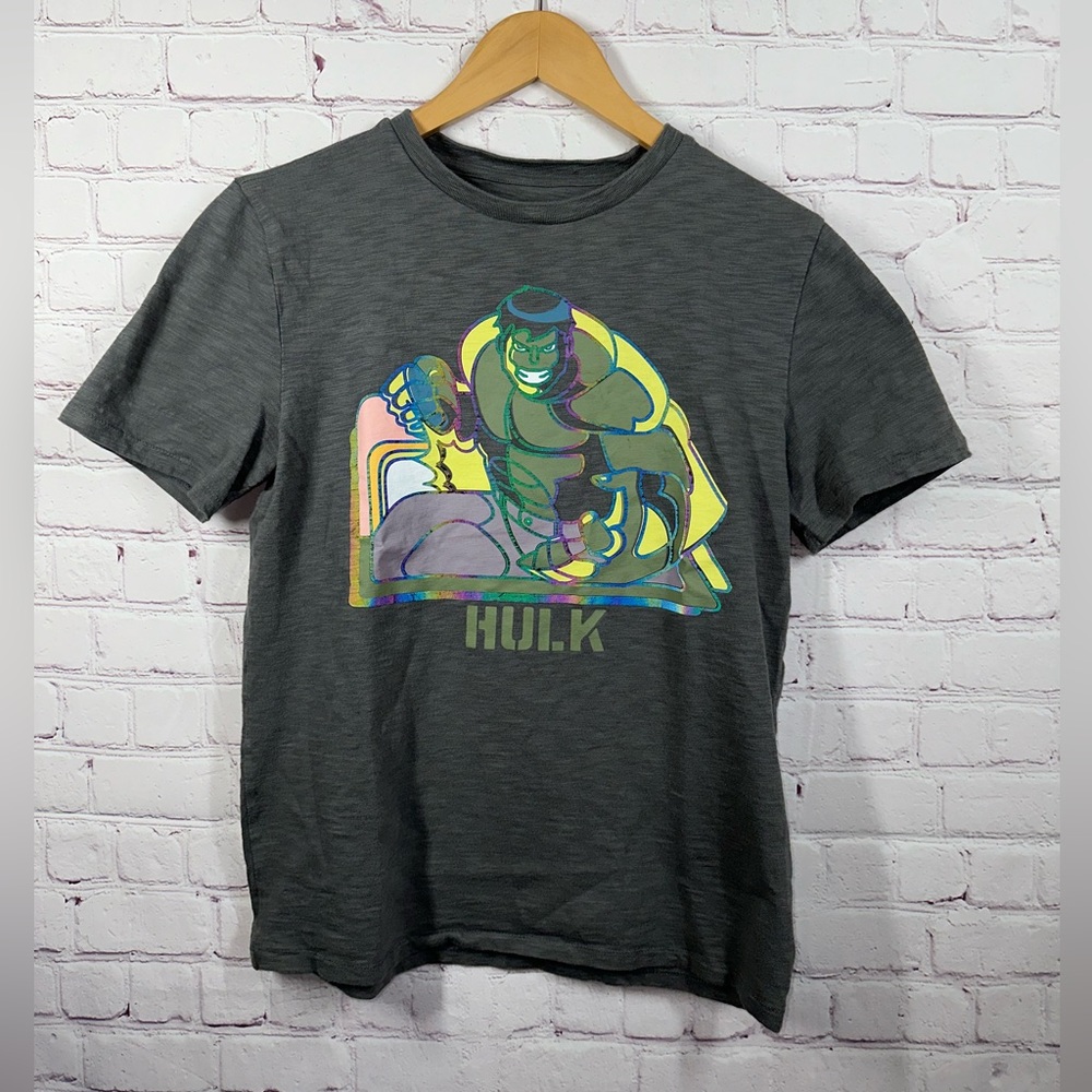Gap Kids Boy's Marvel The Hulk Short Sleeve Crew Neck T-Shirt Sze XXL Multicolor